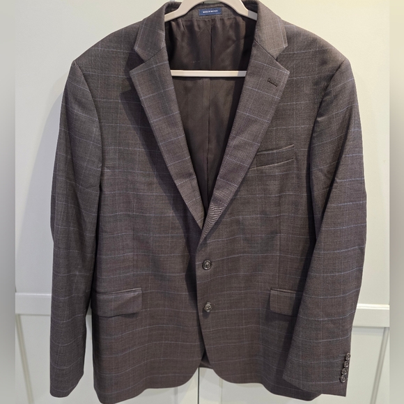 Stafford Premium Tailored Super Suit Jacket Classic Fit 48R Big&Tall - Picture 1 of 8